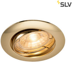 SLV Spot incastrat SLV Pika GU10 7.5cm brass (4024163190121)