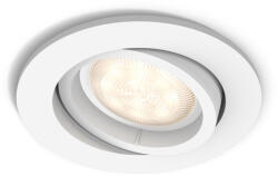 Philips Spot incastrat LED Philips myLiving rotund Shellbark WarmGlow alb 500lm 2700K CRI80 (5020131P0)