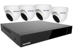 Eyecam Sistem Supraveghere Video 4 Camere Dome 8MP 4K 3.6mm 20M (Sistem de  supraveghere video) - Preturi