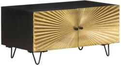 vidaXL Măsuță de cafea, 90x50x45 cm, lemn masiv de mango (322683) Masa de cafea