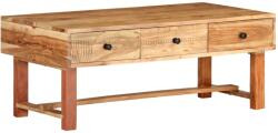vidaXL Măsuță de cafea, 100x50x40 cm, lemn masiv de acacia (322669) Masa de cafea
