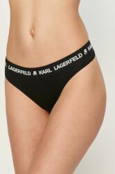 Karl Lagerfeld Sutien sport culoarea negru PPY8-BID0D0_99X