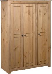 vidaXL Șifonier cu 3 uși, 118 x 50 x 171, 5 cm, pin gama Panama (282661) Garderoba