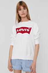 Levi's bluză femei, culoarea alb, material uni 18686.0011-Neutrals 9BY8-BLD08N_00X