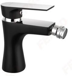 FERRO Algeo Square Black/Chrome álló egykaros bidécsaptelep / bide / bidet / bidé csaptelep / fekete króm / BAQ6BLC
