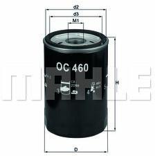 MAHLE Filtru ulei MAHLE OC 460 (OC 460) - automobilus