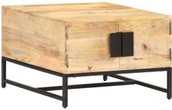 vidaXL Măsuță de cafea, 67x67x45 cm, lemn masiv de mango (320375) Masa de cafea