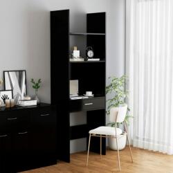 vidaXL Bibliotecă, negru, 60x35x180 cm, PAL (803426) Biblioteca