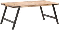 vidaXL Masă de bucătărie, 180x90x76 cm, lemn masiv de mango (288119)