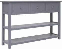 vidaXL Servantă, gri, 115x30x76 cm, lemn (284166) Comoda