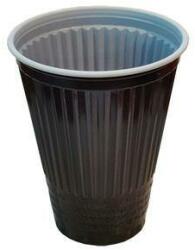 Műanyag pohár, automatába, 1, 5 dl, 100 db, barna (KHMU225) (138-500EU)
