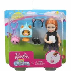 Mattel Barbie Club Chelsea Set Papusa In costum de Pisicuta GJW29
