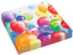 Amscan Șervețele - baloane pastelate 33 x 33 cm