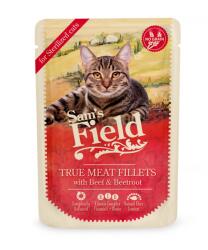 Sam's Field Cat Pouch Steril Marha 85g