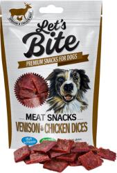 Brit Let’s Bite Meat Snacks Venison &Chicken Dices 80 g