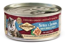 CARNILOVE Cat konzerv Adult Pulyka&lazac 100g