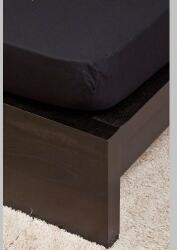 Naturtex Pamut Jersey fekete gumis lepedő 80-100x200 cm (72981) - otthonkomfort