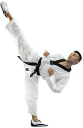 FUJIMAE WT taekwondo ruha fekete gallérral, gyémánt mintás 10264 05 (10264 05)