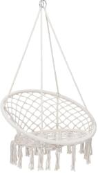 vidaXL Scaun balansoar hamac, bej, 80 cm (93158)