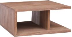 vidaXL Măsuță de cafea, 70x70x30 cm, lemn masiv de tec (287898) Masa de cafea