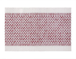 4-Home Suport farfurie Elly, alb - roșu, 30 x 45 cm