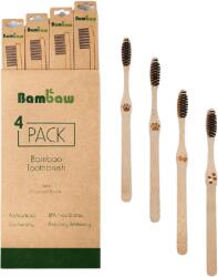 Bambaw Bambusz fogkefe kemény - 4 db