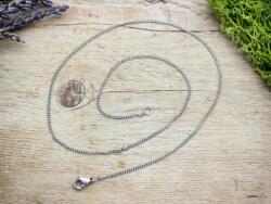 R. M. ékszer Pancer mintázatú vékony acél nyaklánc 80 cm (15914RM80)