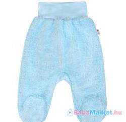 NEW BABY Baba plüss lábfejes nadrág New Baby Nice Bear kék 62 (3-6 h)