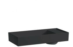 Laufen Kartell by Laufen matt fekete mosdótál 75x35 cm, csaplyuk és túlfolyó nélkül H8123327161121 (H8123327161121)