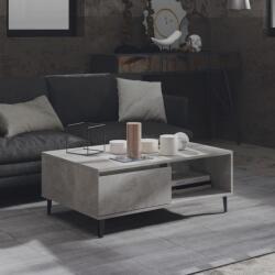 vidaXL Măsuță de cafea, gri beton, 90x60x35 cm, PAL (806008) Masa de cafea