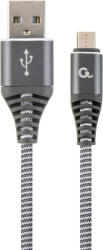  USB A/B Micro 1m Gembird Premium cotton braided CC-USB2B-AMmBM-1M-WB2