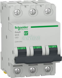 Schneider Electric Easy9 Siguranta automata 3P C 63A 4.5kA EZ9F32363 (EZ9F32363)