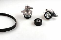 HEPU Pompa apa + Set curea transmisie cu caneluri HEPU PK09641 (PK09641) - automobilus