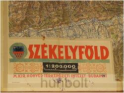 Székelyföld íves térképe 1: 200 000