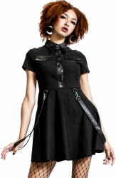 KILLSTAR Rochie femei KILLSTAR - Menace Collar - Negru - KSRA003980
