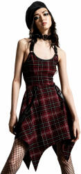 KILLSTAR Rochie pentru femei KILLSTAR - Rebellion Dress - TARTANUL ROȘU - KSRA003972