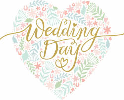 The Art File Felicitare - Wedding Day - Heart