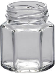  Hexagon 106 ml befőttes üveg