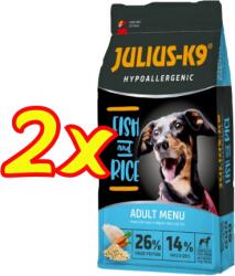 Julius-K9 Adult Hypoallergenic Fish&Rice 2x12 kg