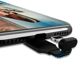 Mcdodo Cablu Thor Series Gaming Lightning Black (2A, 1.2m)-T. Verde 0.1 lei/buc (CA-4890)