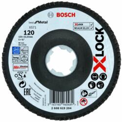 Bosch X-LOCK Best for Metal Fíber legyezőtárcsa, 125x22, 23mm, 120, 2608619204 (2608619204)