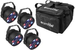 EUROLITE Set 4x LED PARty Spot + Soft-Bag - dj-sound-light