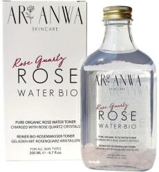 ARI ANWA Skincare Feminin Toner cu apă de trandafiri și cristale de cuarț roz ARI ANWA Skincare Rose Quartz Rose Water 200 ml