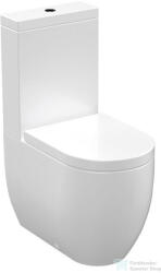 SAPHO KERASAN FLO kombi WC, tartállyal, mechanikával, alsó/hátsó kifolyású, ülőke nélkül (WCSET11-FLO) (WCSET11-FLO) - furdoszoba-szaniter