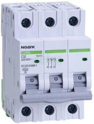 NOARK Electric Ex9BS Siguranta automata 3P C 10A 4.5kA 102167 (102167)