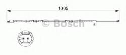 Bosch Senzor de avertizare, uzura placute de frana BMW X5 (E70) (2007 - 2013) BOSCH 1 987 473 521