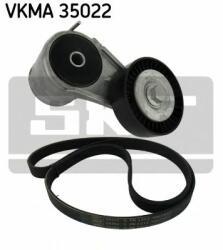 SKF Set curea transmisie cu caneluri OPEL MERIVA (2003 - 2010) SKF VKMA 35022