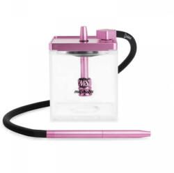 MS Mashisha Narghilea MS Mashisha Micro Clear-pink Portabil