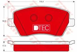 TRW Set placute frana, frana disc RENAULT CLIO III (BR0/1, CR0/1) (2005 - 2012) TRW GDB3332DTE