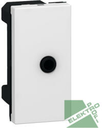 Legrand 078764 P Mosaic jack dugó bemenet 3, 5mm fehér 1mod (78764)